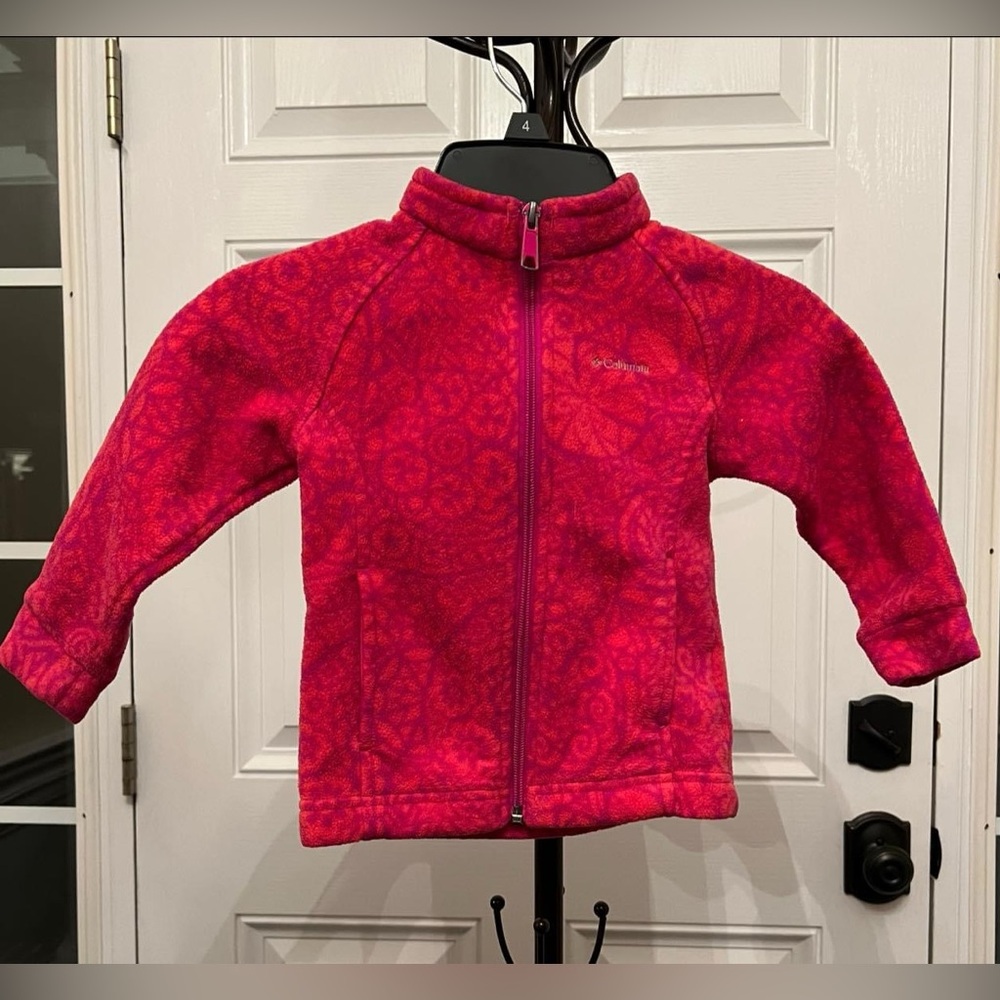 Baby / Toddler Girls Columbia Fleece Jacket Size 18-24m